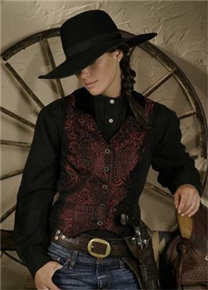 Ladies' Old West Vests - Old West Clothing | Spur Western Wear,Wild West Clothing