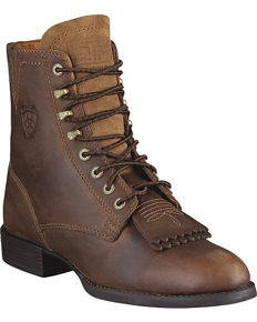 Ariat® Heritage Lacer II Western Boot - Distressed Brown - Ladies' Western Boots | Spur Western Wear