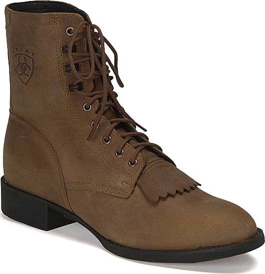 Ariat® Heritage Lacer Western Boot Distressed Brown Men's Western