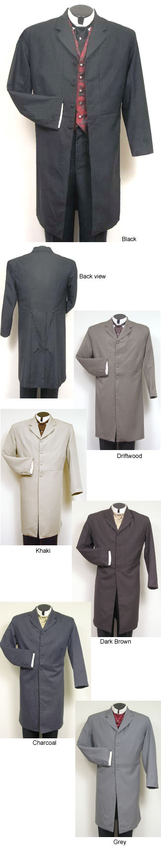 Frontier Classics "Tombstone" Frock Coat - Style# 11-CM92