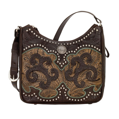 American West Annie S Secret Concealed Carry Shoulder Bag American West Annie S Secret Concealed Carry Shoulder Bag Chocolate Brown Las Western Handbags And Wallets