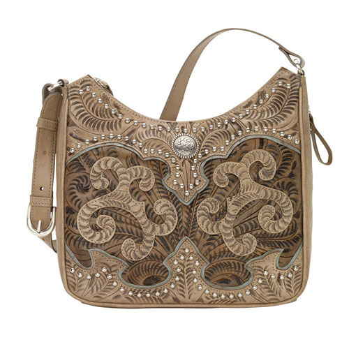 American West Annie S Secret Concealed Carry Shoulder Bag Sand American West Annie S Secret Concealed Carry Shoulder Bag Sand Brown Las Western Handbags And Wallets