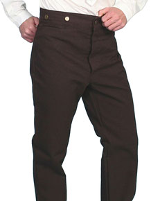 Men's Old West Frontier Pants - Old West Clothing