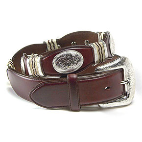 Tony Lama Cutting Champ Leather Belt