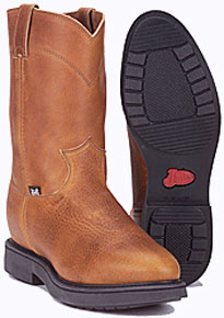 justin pull on work boots