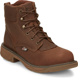 Justin "Rush Nano Comp Toe" Lacer Work Boot, - Men's Western Boots | Spur Western Wear