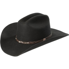 Justin Lone Star 2X Cowboy Hat - Black - Cowboy Hats | Spur Western Wear