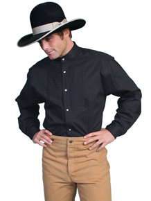 Wah Maker O.C. Smith Shirt - Black - Men's Old West Shirts | Spur Western Wear