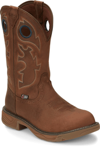 Justin Stampede Water Proof Work Boot , - Men's Western Boots | Spur Western Wear