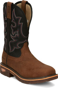 Justin Resistor Nano Comp Toe Work Boot ,Water Proof Work Boot, - Men's Western Boots | Spur Western Wear