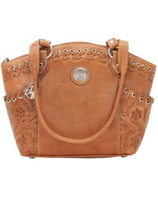American West Harvest Moon Tote - Golden Tan - Ladies' Western Handbags And Wallets | Spur Western Wear