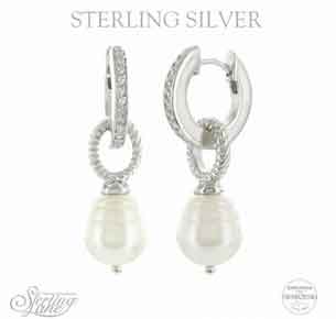 Montana Silversmiths® Sterling Lane Dynamic Duo Huggie Earrings - Western Jewelry | Spur Western Wear