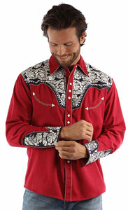 Men's Big & Tall Western Shirts - Men's Big & Tall Western Apparel ...