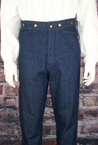 Frontier Classics "Sierra" Pant - Denim - Men's Old West Pants | Spur Western Wear