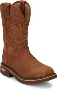 Justin Resistor Nano Comp Toe Work Boot ,Water Proof Work Boot, - Men's Western Boots | Spur Western Wear