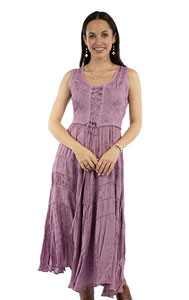 Scully Honey Creek Lace Front Dress -DSK - Ladies' Western Skirts And Dresses | Spur Western Wear