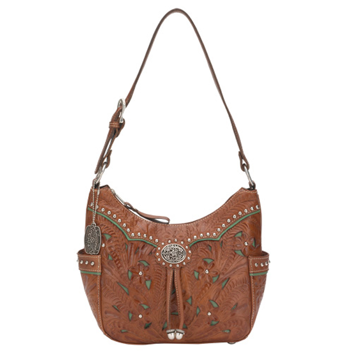 Nocona Hand Tooled Ladies Western Handbags