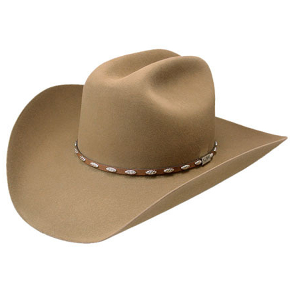 Resistol Cisco 2X Cowboy Hat - Black 