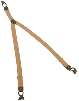Scully Suspenders - Tan - Old West Clothing | Spur Western Wear