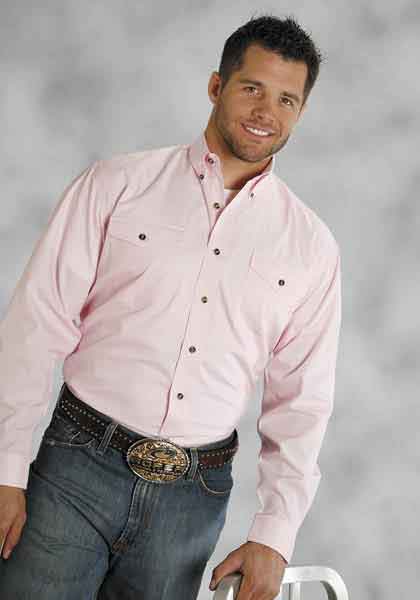 two pocket men's shirts long sleeve