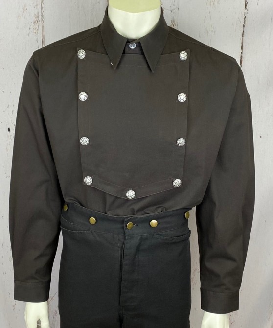 HYKE - 【HYKE】CHECKED BIB FRONT SHIRT HYKE CHECKED BIB FRONT SHIRT gray | eBay
