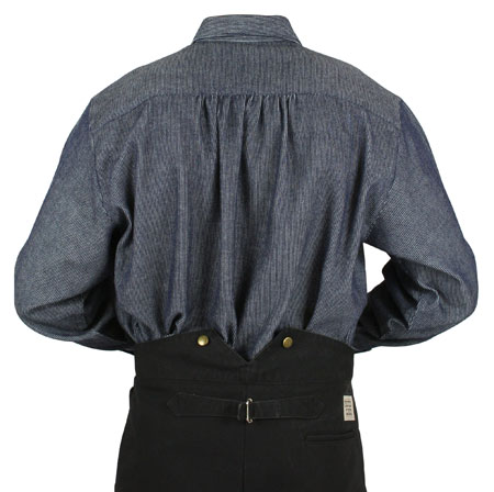 Frontier Classics Men's Old West Bib Front Shirt - Men's Old West