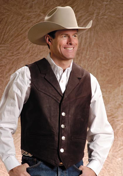 Mens Western Vest Jacket Cowboy Vest For Men Men Western