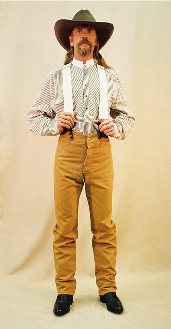 Wah Maker Canvas Duckins Frontier Pant - Men's Old West Pants