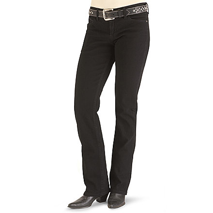 ladies black slim fit jeans