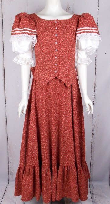 Frontier Classics Emily Ensemble - Red - Ladies' Old West Ensembles | Spur Western Wear