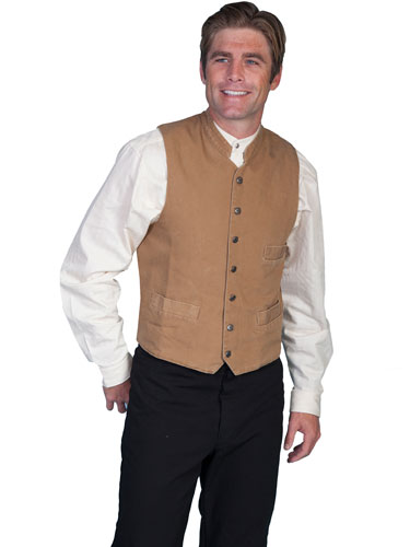 Canvas sales western vest