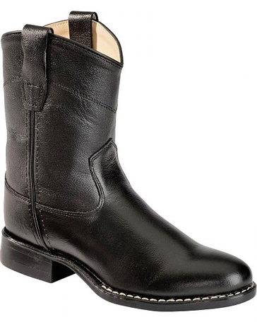 black roper boots