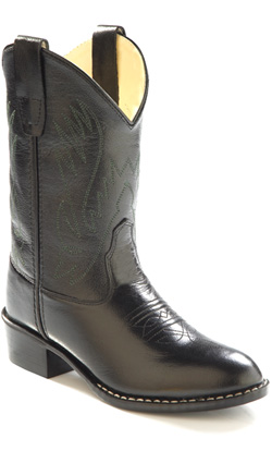 kids black cowboy boots