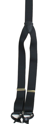 Scully Suspenders - Black - Old West Clothing | Spur Western Wear