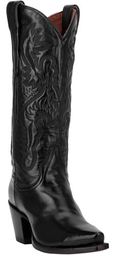 ladies black cowboy boots