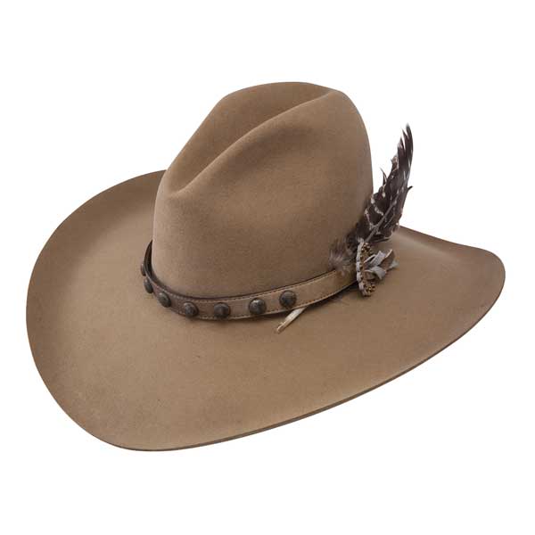 stetson men's apache 4x buffalo felt hat