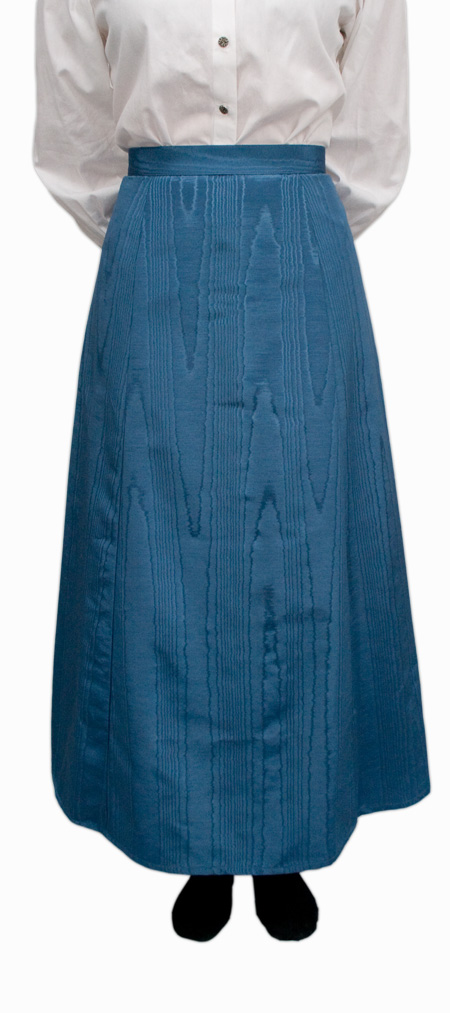 girls long blue skirt