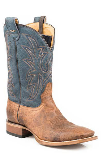 Roper Sidewinder CCS Pierce Western Boot - Tan - Men's Western Boots | Spur Western Wear