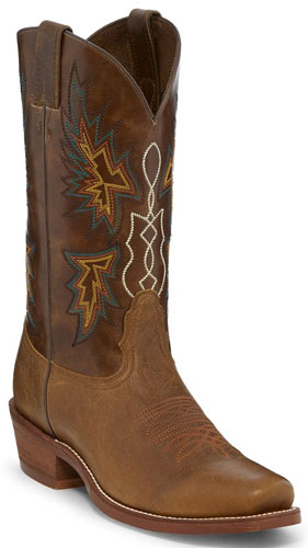 Nocona Go Round Western Boot - Tan - Men's Western Boots | Spur Western ...