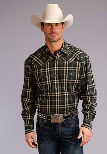 plaid western boots