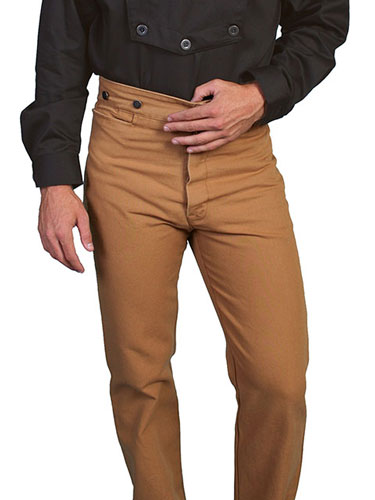 Wah Maker Canvas Duckins Frontier Pant  - Men's Old West Pants | Spur Western Wear