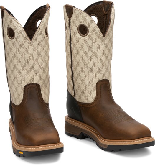 Justin Roughneck Work Boot  - Men's Western Boots | Spur Western Wear
