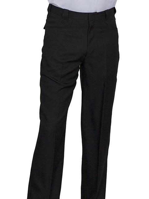 Scully Western Suit Pant - Black - Men's Western Suit Coats, Suit Pants, Sport Coats, Blazers | Spur Western Wear