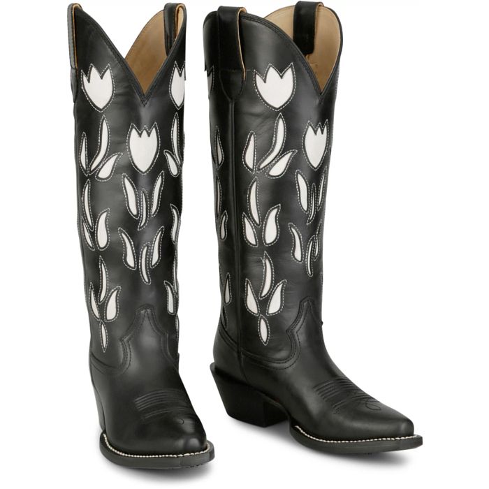 Justin "May"  Western Boot - Ladies - Style# 19-19-VN4455, Cowgirl Boots, Cowboy Boots,  Ladies' Western Boots | Spur Western Wear