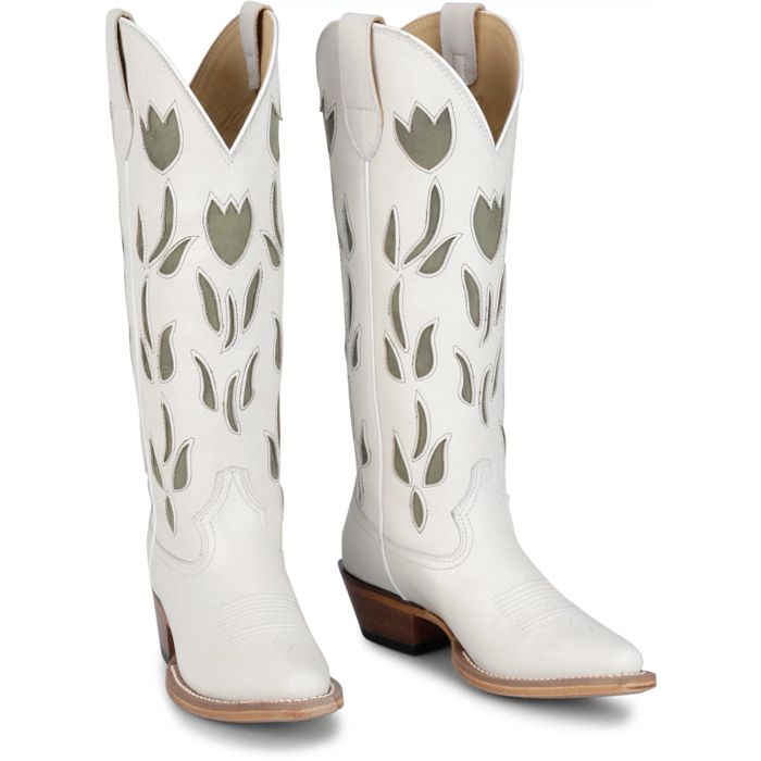 Justin "MAY" Western Boot - Ladies - Style# 19-VN4457wht, Cowgirl Boots, Cowboy Boots,  Ladies' Western Boots | Spur Western Wear