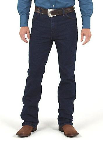 Wrangler Cowboy Cut Regular Fit Stretch Denim Jeans - Prewash Indigo ...