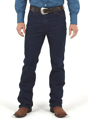 Wrangler Cowboy Cut Regular Fit Stretch Denim Jeans - Prewash Indigo - Men's Western Jeans | Spur Western Wear