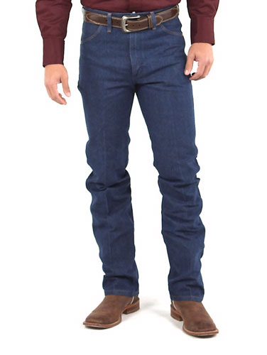 Wrangler Cowboy Cut Slim Fit Jeans - Rigid Indigo - Men's Western Jeans ...