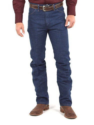 Wrangler Cowboy Cut Slim Fit Jeans - Rigid Indigo - Men's Western Jeans |  Spur Western Wear