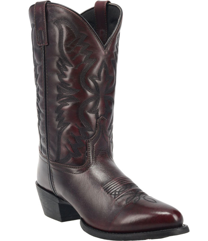 Laredo "Birchwood" Western Boot - Black Cherry - Men's Western Boots | Spur Western Wear